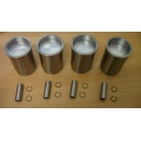 JEU DE CHEMISES PISTONS - PEUGEOT 403 MOTEUR 8CV