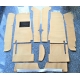 BEIGE FLOOR CARPET SET - FIAT 124 SPIDER