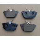 REAR BRAKE PAD SET WITHOUT WEAR DETECTION ALFA ROMEO ALFA 33 FIAT BARCHETTA - COUPE - UNO TURBO ie