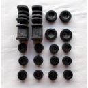 SET FRONT AND REAR STABILISATOR BUSHINGS - FIAT 850