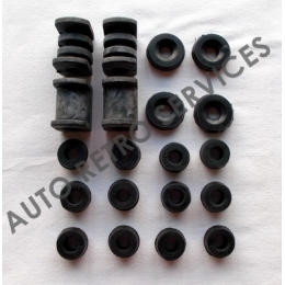 SET FRONT AND REAR STABILISATOR BUSHINGS - FIAT 850