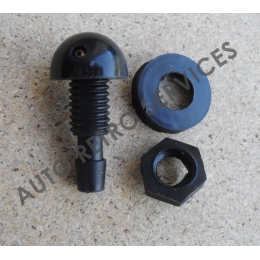 BLACK WASHER JET - FIAT 124 / 125