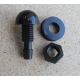 BLACK WASHER JET - FIAT 124 / 125