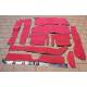 JEU DE MOQUETTE ROUGE FIAT 124 SPIDER 