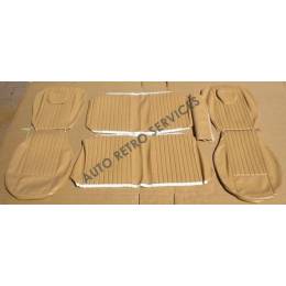 JEU DE HOUSSE DE SIEGES BEIGE FIAT 24 SPIDER 16/1800