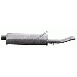 REAR EXHAUST MUFFLER - RENAULT R12