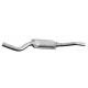 REAR SILENCER EXHAUST - FIAT 128 COUPE