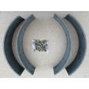 FRONT BRAKE SHOE SET - SIMCA ARIANE